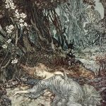 Titania, Queen of the Fairies - Arthur Rackham (1867-1939)